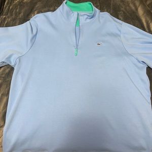 Men’s XL Light Blue Vineyard Vines 1/4 Zip